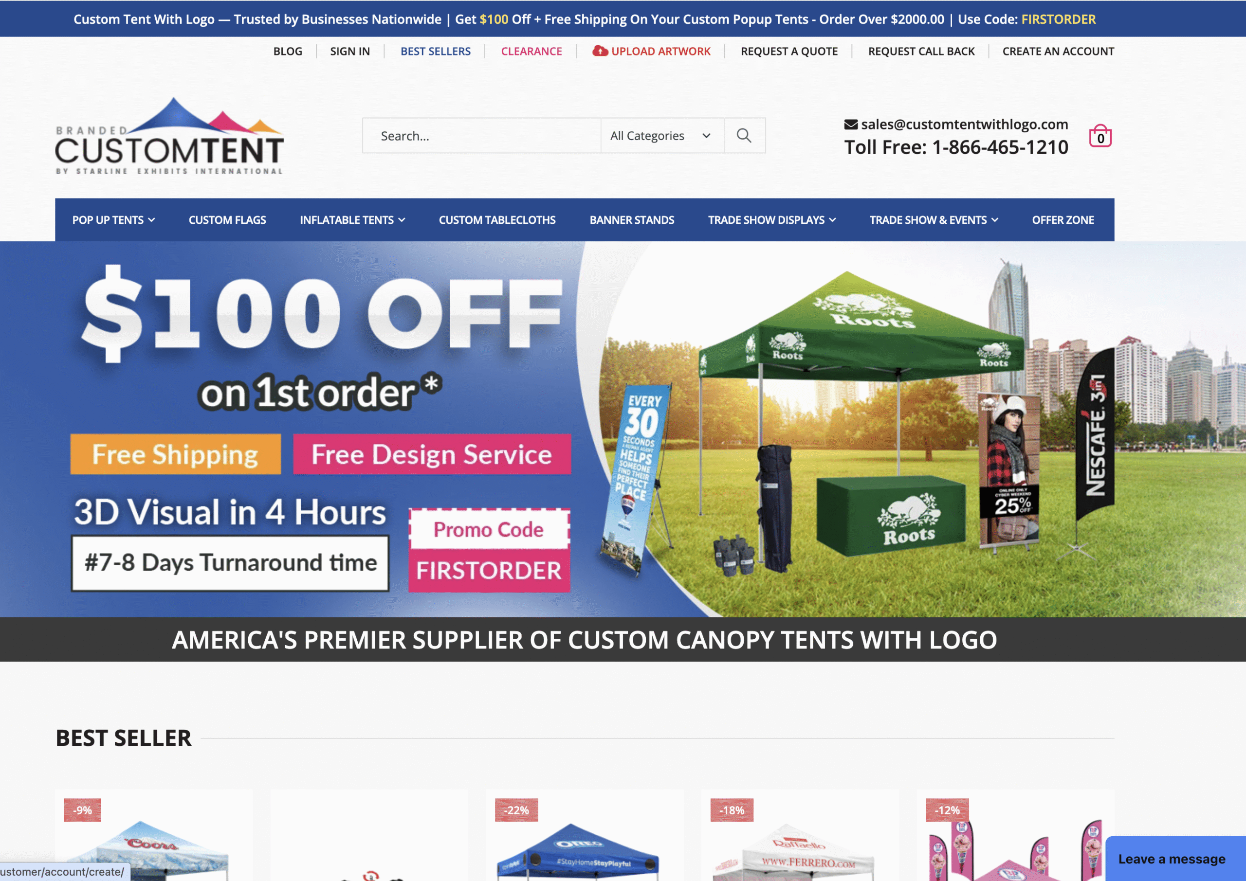 customtentwithlogo