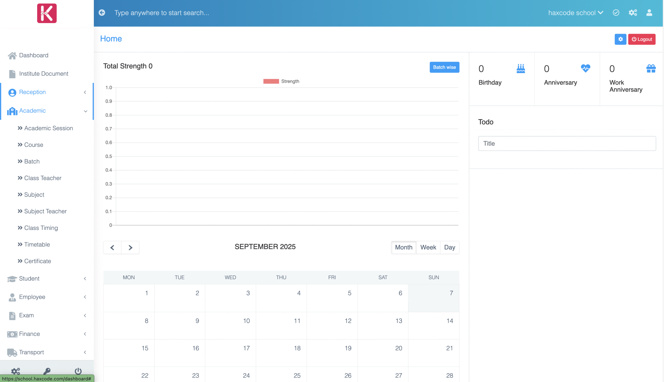 School Management System